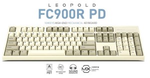 Bàn phím cơ Leopold FC900R PD White Grey Cherry Brown switch